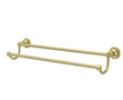 Pfister Tisbury 24 In. Double Towel Bar, Brushed Gold. Fixed Price $115.00.