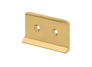 Fhc Patriot Drip Plate For Top Bottom Mount Hinge 3/8" Glass Satin Brass. Fixed Price $31.58.