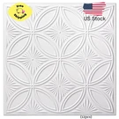 Decorative Pvc Drop Ceiling Tile 2FT X White,glue Up Panel. Fixed Price $62.52.