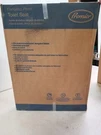 Premier Deluxe Quiet Soft Close Elongated Plastic Toilet Seat With Lid In White. Fixed Price $25.00.