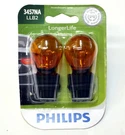 Philips Longerlife 3457NA 27/8W Two Bulbs Rear Turn Signal Parking Replace Oe. Fixed Price $15.20.