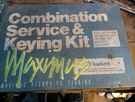 Vintage Kwikset Emhart Combination Service & Keying Kit Metal Case Partial. Fixed Price $17.24.
