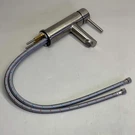 Symmons Dia Single Handle Bathroom Faucet Satin Nickel. Fixed Price $134.40.