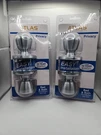 (2X) Atlas Oil Rubbed Bronze Button Lock Bath Privacy Tulip Doorknob Handle. Fixed Price $24.69.