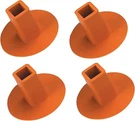 Markwort Baseball Softball Plugs Rubber Ground Receptacle - 4 Pack. Fixed Price $26.90.