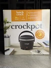 Crockpot Electric Lunch Box, Portable Food Warmer, 0.6 Quarts, 20 Oz Black New. Fixed Price $22.50.