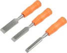New Buck Bros. Economy Wood Chisel Set (3-PIECE). Fixed Price $12.99.