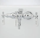 Gooseneck Leg Tub Diverter Valve - Chrome. Fixed Price $175.00.