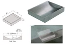 Brushed Stainless Steel 16" Wide X 10" Deep 2" High Standard Counter Top. Fixed Price $694.30.