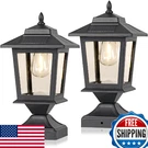 Derynome Solar Cap Lights Outdoor, Waterproof For 4X4 Wooden Posts. Fixed Price $72.07.