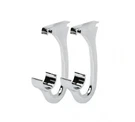 Everbilt Genevieve Chrome 1-TIER Metal Closet Rod Support BRACKET(2PK). Fixed Price $18.99.