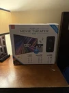 Ilive Pop-up Movie Theater Kit Projector With Bluetooth 120" Screen THE2224BDL. Fixed Price $79.99.