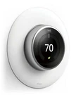 Google Nest Learning Thermostat Wall Plate Cover - Elago White. Fixed Price $13.99.