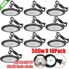 10 Pack 500W Ufo Led High Bay Light Shop Industrial Commercial Factory Warehouse. Fixed Price $248.99.