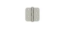 Deltana DSB4R515-RZ 4.0" X 5/8R Solid Brass Hinge Pair Satin Nickel. Fixed Price $58.88.