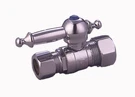 Kingston Brass CC4445.TL 5/8" Od Comp X 1/2" Straight - Chrome. Fixed Price $42.22.