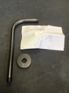 Signature Hardware Wall Mounted Shower Arm Matte Black. SHRSA122MB A4. Fixed Price $25.00.