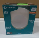Ecosmart Led Soft White 65W 6IN Flood Standard Retrofit Downlight. Fixed Price $8.00.