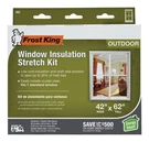 Frost King V93H Window Insulation Kit 42 In. X 62 Ft. With Mounting Tape. Fixed Price $8.72.