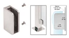 Crl SA96FBS Brushed Stainless 1/4" Closed Bottom Left Hand Flat Base Glass Clip. Fixed Price $28.52.