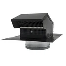 5" Master Flow Goose Neck Vent Roof Cap - Black Galvanized Steel. Fixed Price $45.12.
