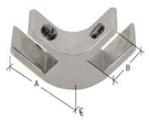 Crl Chrome Finish Deluxe 1-1/2" Long 2-WAY 90176; Glass Furniture Connector For. Fixed Price $44.67.