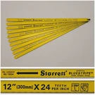 Qty 10 Starrett Bs 1224 Bluestripe Hacksaw Blade 12"/300MM 24TPI Hss Bimetal. Fixed Price $17.95.