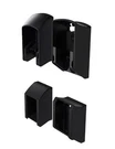 Peak Aluminum 3" H X 2" W Matte Black Deck Railing Stair Bracket Kit. Fixed Price $22.79.