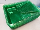 (24 Pack) Encore Ecosmart Plastic 9 In. 1 Quart Paint Tray - Green Roller. Fixed Price $49.99.