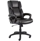 Staples Kelburne Luxura Ergonomic Faux Leather Swivel Executive Chair, Black New. Fixed Price $97.29.