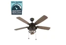 Home Decorators Shanahan 52" Bronze Led Indoor/outdoor Ceiling Fan Light Kit. Fixed Price $119.90.