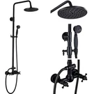 Oil Rubbed Bronze Shower Faucet System Set 8 Rainfall Head Combo Mixer. Fixed Price $85.00.