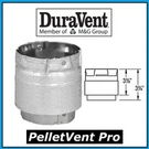 Duravent Pro Pipe 3" Diameter Appliance Adapter #3PVP-AD. Fixed Price $31.99.