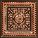 Tin Look Ceiling Tiles Pvc D223 2X2 Glue Up Drop Faux Vintage Panels. Fixed Price $382.50.