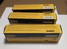 Lot Of 3 Dewalt 50626-PWR Box 10 .27 Cal. Strip Loads Yellow Power Level 4. Fixed Price $40.99.
