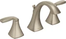 Moen T6905BN Voss 2-HANDLE High Arc Bathroom Faucet Brushed Nickel. Fixed Price $299.99.