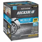 Rust-oleum Rocksolid Metallic Floor Coating Gunmetal. Fixed Price $158.54.