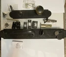 Signature Hardware SH552149DB Entrance Door Handle & Knob Dark Bronze Metal. Fixed Price $150.00.