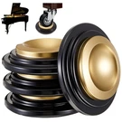 4 Pcs Piano Caster Cups, Metal Rubber For Hardwood Floors, Grand .... Fixed Price $75.52.