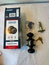 Schlage Plymouth Matte Black Keyed Entry Door Knob. Fixed Price $17.00.