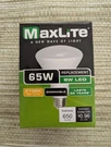 Maxlite Led BR30 8W 650 Lms 27K Flood Par Light Bulb Dimmable Energy Star 12 Pk. Fixed Price $50.00.