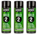 450 Ml U-pol Weld #2 Through Zinc Rich Aerosol Primer UP0789 Automotive (3 Pack). Fixed Price $99.74.