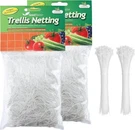 Seedfactor Plant Trellis Netting Garden Heavyduty Polyester Grow +squaremesh. Fixed Price $13.49.
