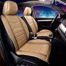 Fh Group Front Set Faux Leather Car Seat Cushions - Beige Tan. Fixed Price $54.63.