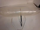 Chimney Balloon Fireplace Damper 30"X9" Draft Stopper Pillow Plug(p). Fixed Price $40.00.