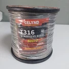 Celynd T316 500' Stainless Steel Cable Deck Railing 7X7 Strands. Fixed Price $42.65.