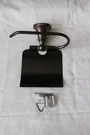 Signature Hardware 353554 Seattle Toilet Tissue Holder Rubbed Bronze. Fixed Price $48.20.