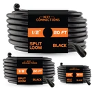Best Connections Split Wire Loom (various Lengths & Sizes) Convoluted Tubing. Fixed Price $17.95.