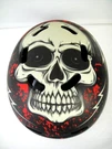 Bell Manic Black Skull Helmet Size 53-56 Cm Skateboard Yth 3/11. Fixed Price $24.99.