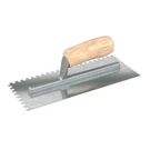 Bon 14-320 Notched Trowel 11" X 4.5" Tempered Steel Wood Handle Square. Fixed Price $36.38.